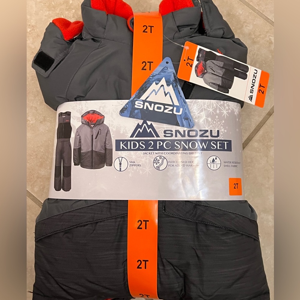 SNOZU 2 Piece Snow Set Unisex 2T